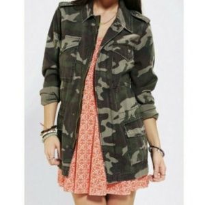 Urban Outfitters Ecote Military Style Came Jacket